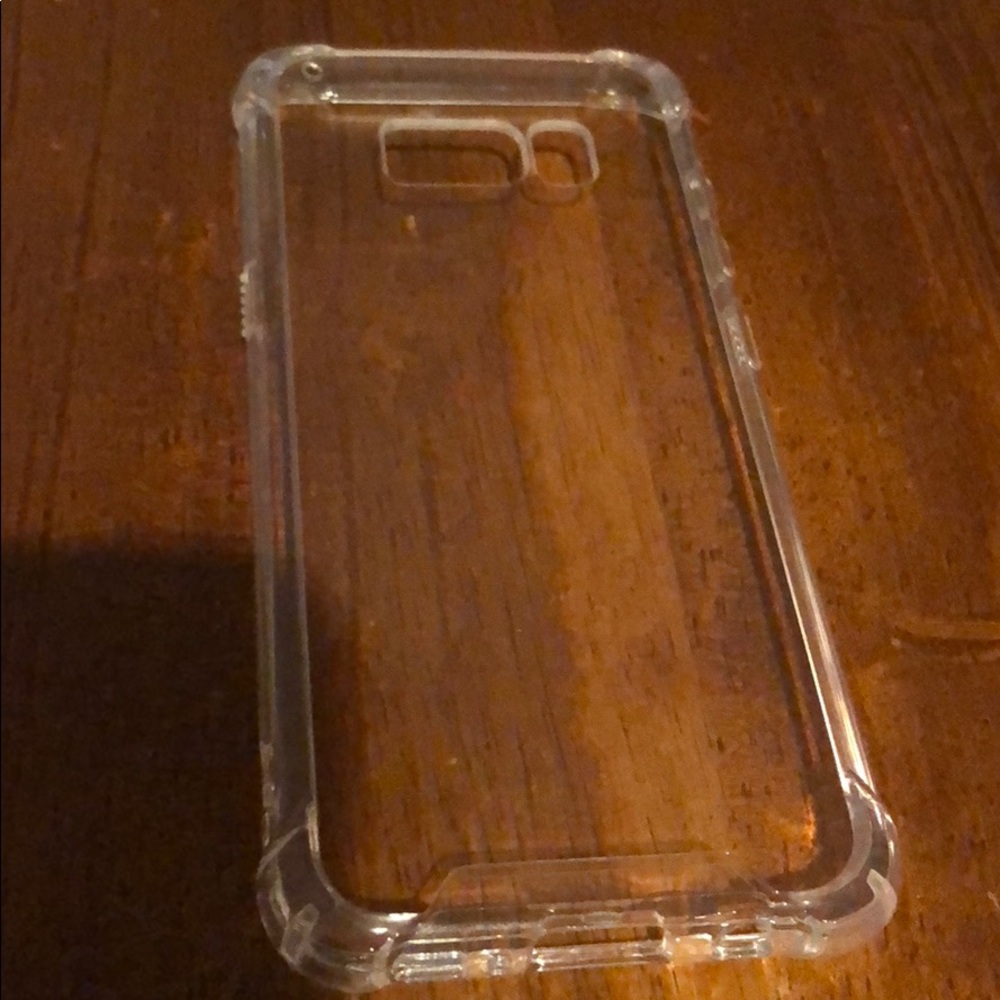 Clear hard case for Samsung